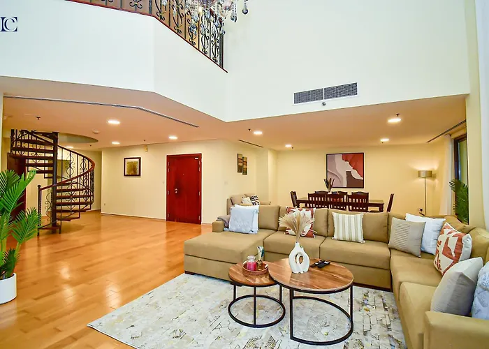 Luxury Escapes - Amazing Sea View - 4 Bedrooms Apt With Maids Room In Jbr