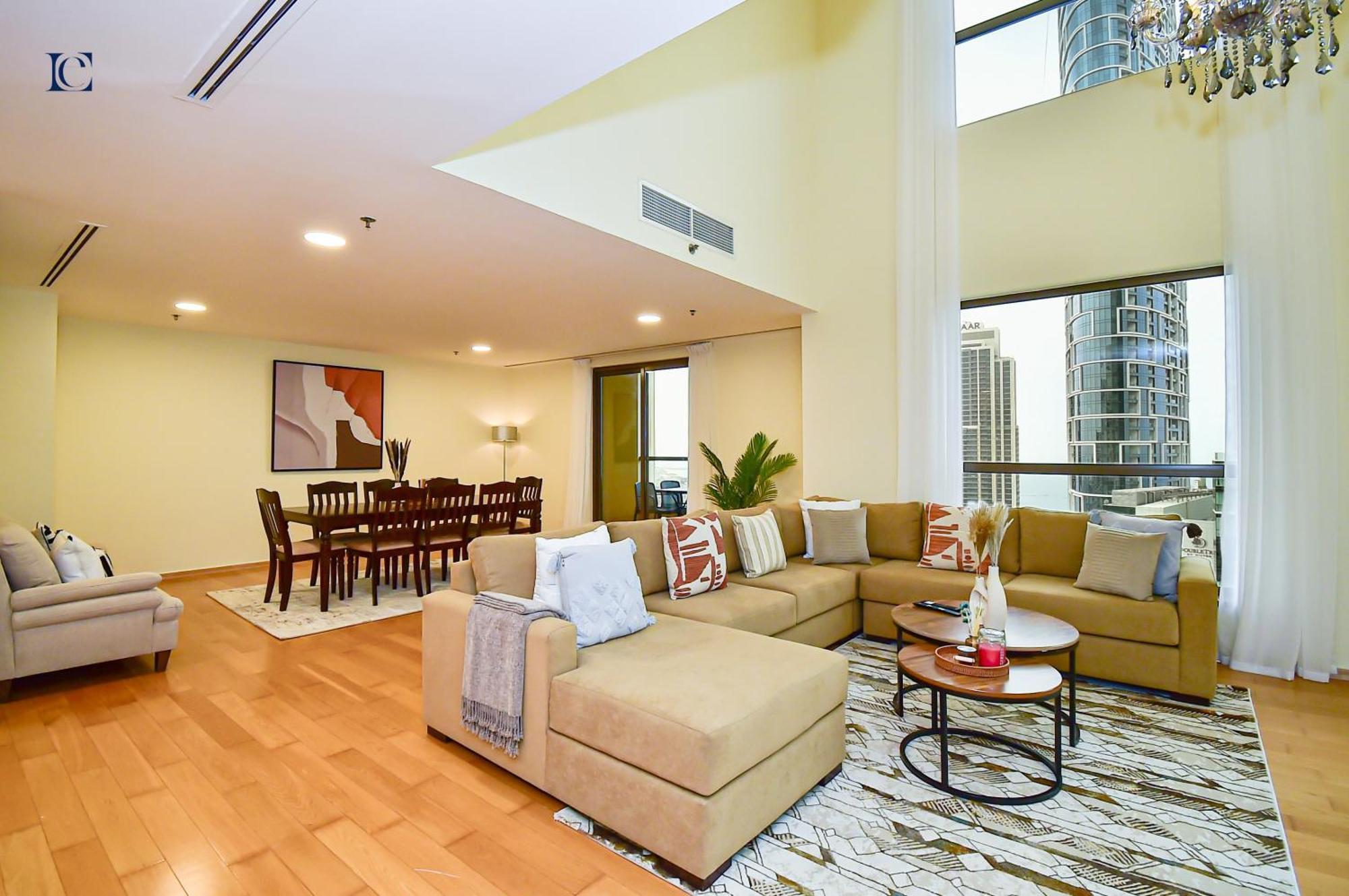 Luxury Escapes - Amazing Sea View - 4 Bedrooms With Maids In Jbr *