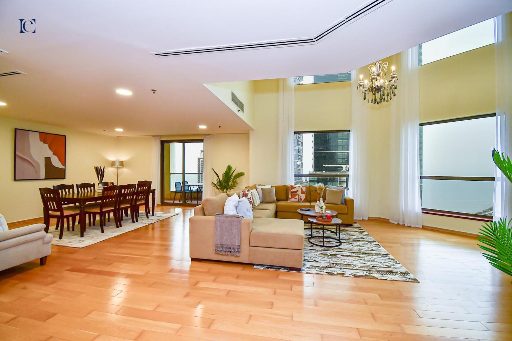 Apartment Luxury Escapes - Amazing Sea View - 4 Bedrooms With Maids In Jbr *